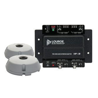 Louroe Electronics Ask-4#302,TwoZoneAudioInterface w/2A Mic